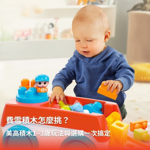  費雪積木怎麼挑？美高積木1–3歲玩法與選購｜奇哥