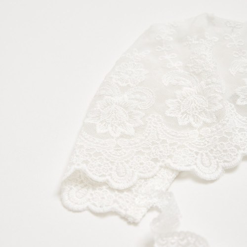 Chic a Bon 蕾絲優雅公主兔裝禮盒/連身衣3件組禮盒 (兔裝+頭巾+襪子)