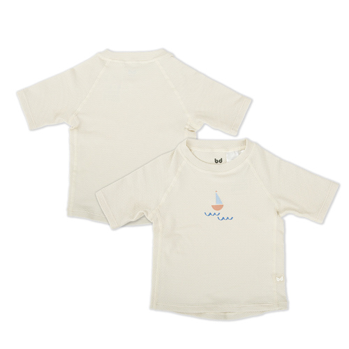 嬰幼兒抗UV短袖游泳上衣 (1-2Y)