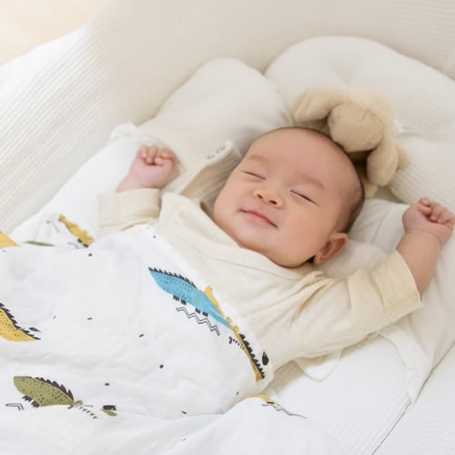 【網路限定】竹纖維紗布包巾 120x120cm