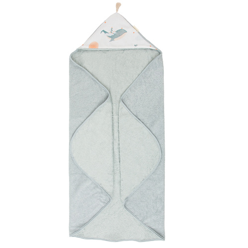 【網路獨家】竹纖維流蘇連帽浴巾禮盒 100x100cm