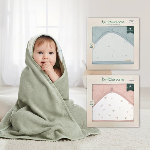 【網路獨家】竹纖維連帽掛勾浴巾禮盒 100x100cm