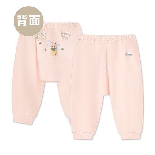 小熊牧場嬰兒長褲 (天絲洞感緹花布)