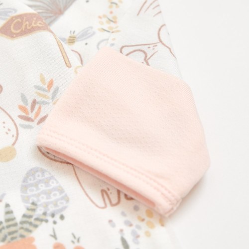 小熊牧場長袍妙妙裝 (天絲洞感緹花布)