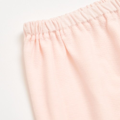 小熊牧場圓領冷氣衫套裝 (天絲洞感緹花布)