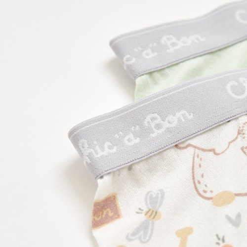 小熊牧場男童平口褲-2入 (銀離子抗菌內襠)