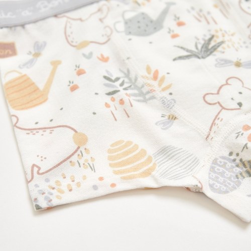 小熊牧場男童平口褲-2入 (銀離子抗菌內襠)