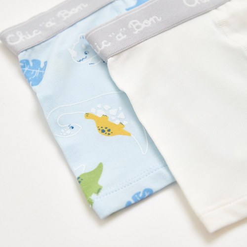 恐龍家族男童平口褲-2入 (銀離子抗菌內襠)