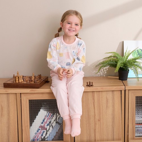 萌貓樂園長褲 (彈性布)