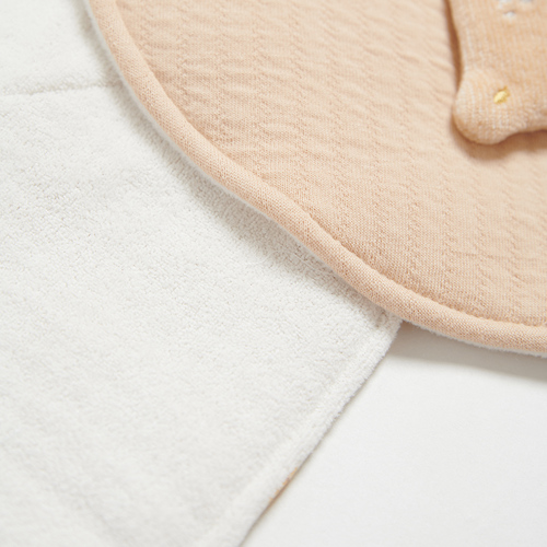 有機棉靜音魔鬼氈小熊大肚圍 73x25cm