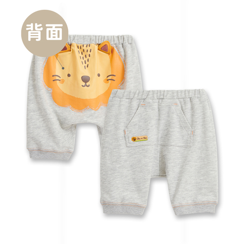 動物們好小獅子五分褲 (吸濕排汗)