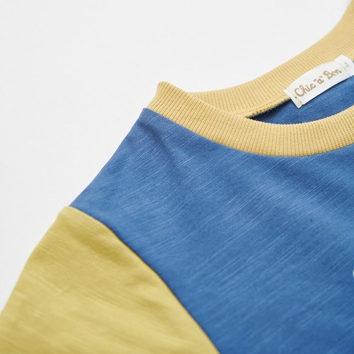 恐龍探險趣斜切造型尾巴上衣