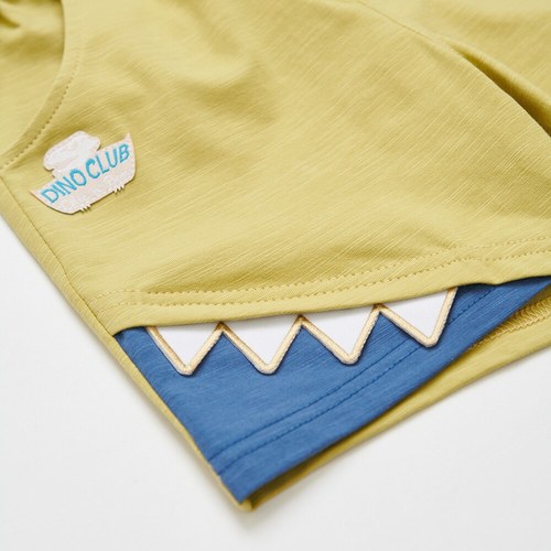 恐龍探險趣造型牙齒短褲