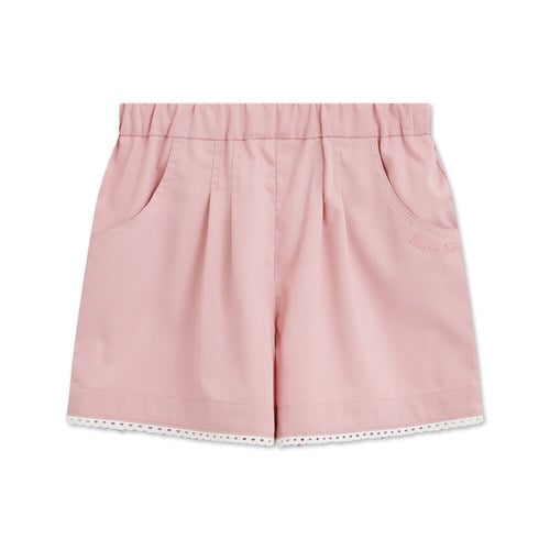 花蝶熊造型蝶結口袋短褲