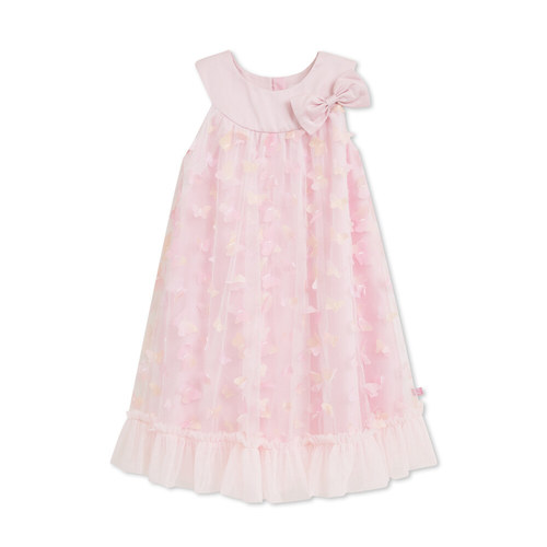 花蝶熊立體蝴蝶紗網洋裝