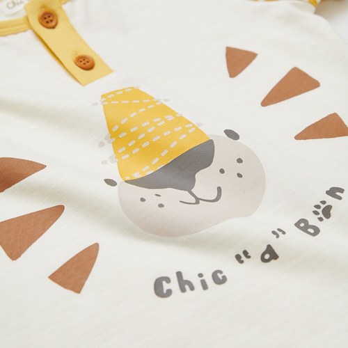 動物樂園趣味獅背後小尾巴上衣