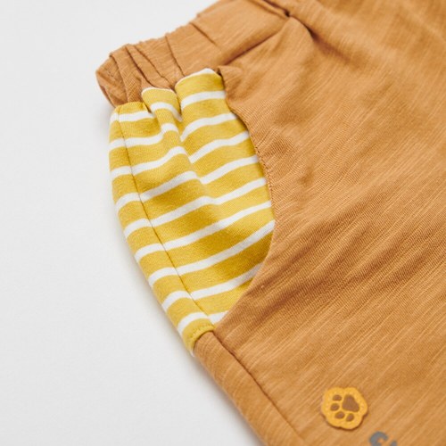 動物樂園俏皮豹口袋短褲