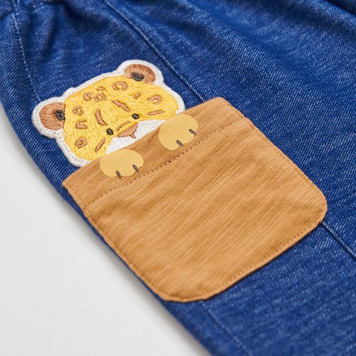 動物樂園造型俏皮豹短褲 (吸濕排汗)