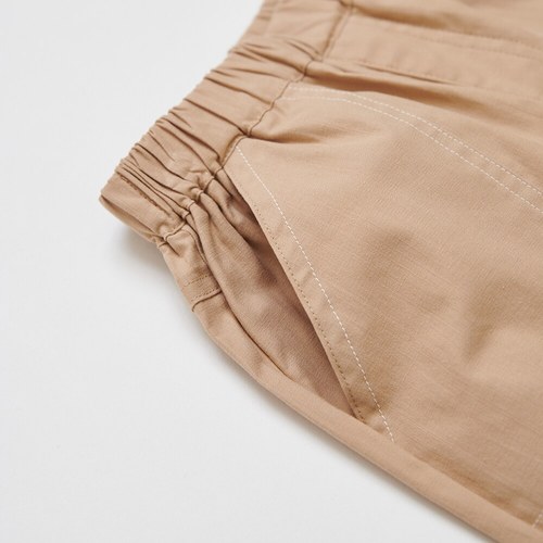 動物樂園童趣背面小豹口袋短褲