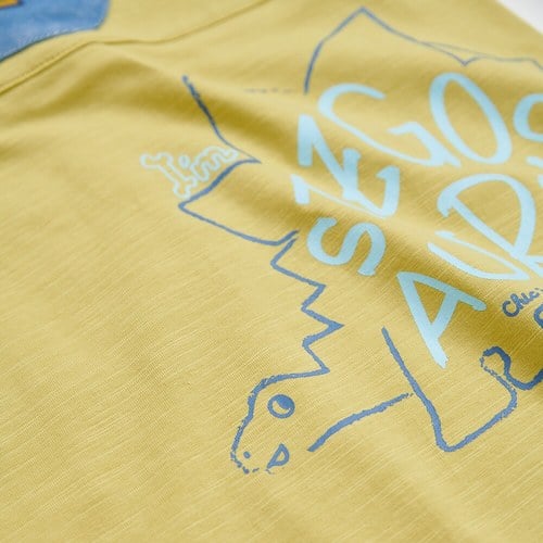 恐龍探險趣造型尾巴短袖兔裝