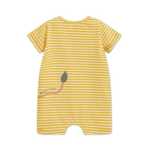 動物樂園趣味獅立體耳朵短袖兔裝