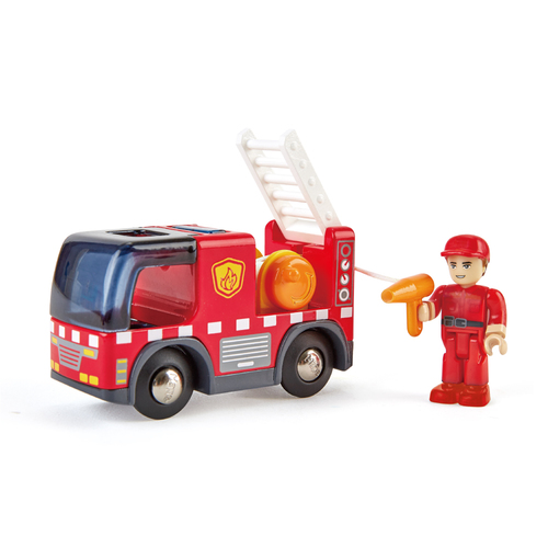 【網路限定】德國Hape 警笛玩具車組-消防/警車(2款選擇)