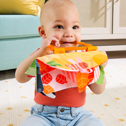 費雪感官探索四季動物布書