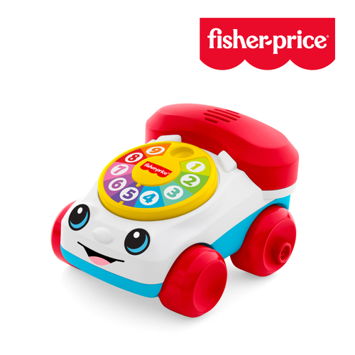費雪經典可愛電話嚕嚕車
