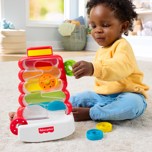 費雪環保滾動彩環迷宮塔