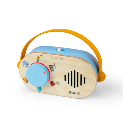 【網路限定】德國Hape Baby Einstein 學習收音機
