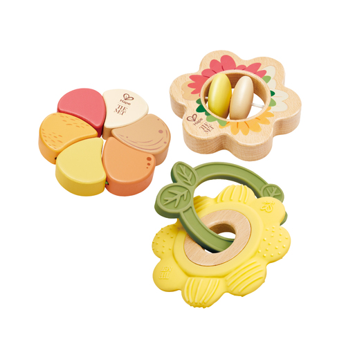 德國Hape MET雷諾瓦菊花藝術花朵搖鈴