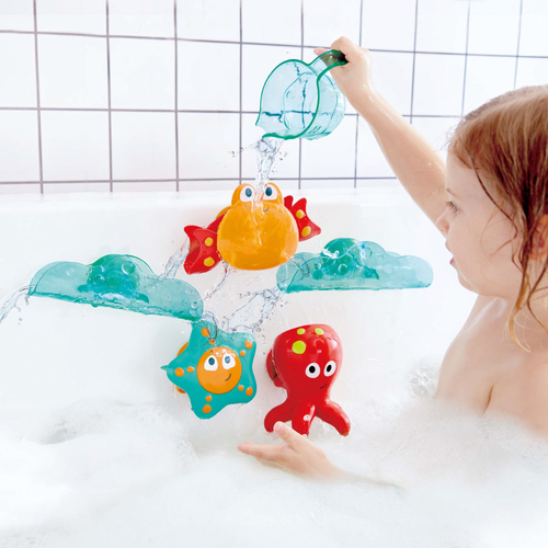 【網路限定】德國Hape 吸吸樂牆面瀑布戲水組合