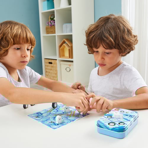 【網路限定】德國Hape 口袋桌遊-四款選擇(冰原遊戲/變臉磁貼/釣魚遊戲/手指足球)