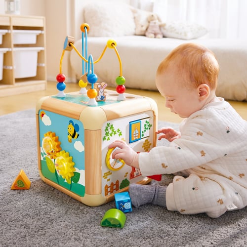 德國Hape 綠意田園遊戲盒