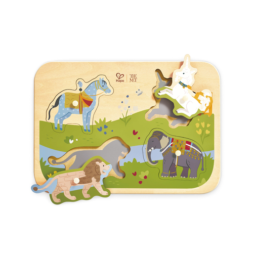 德國Hape 造型手抓板拼圖