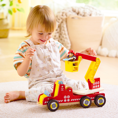 德國Hape 消防車