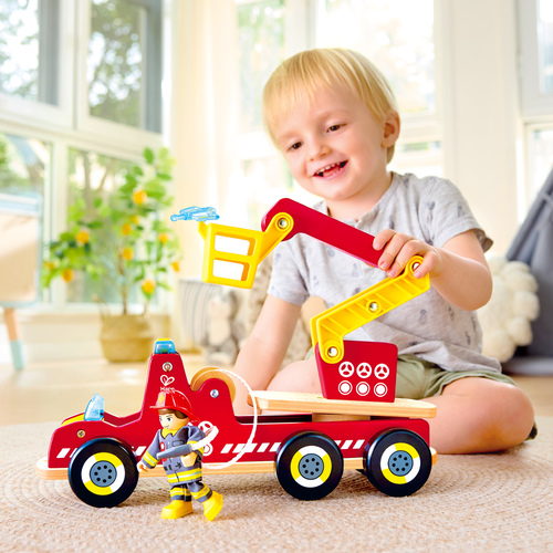 德國Hape 消防車