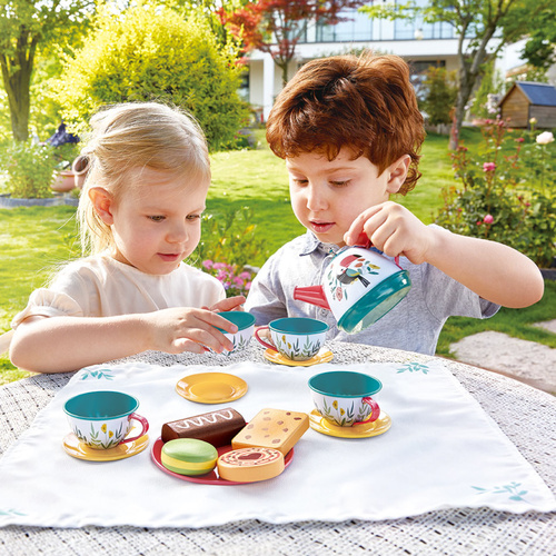 【網路限定】德國Hape 下午茶禮盒玩具組