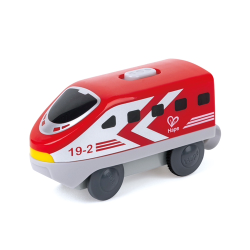 【網路限定】德國Hape 電動城市列車-4色選擇