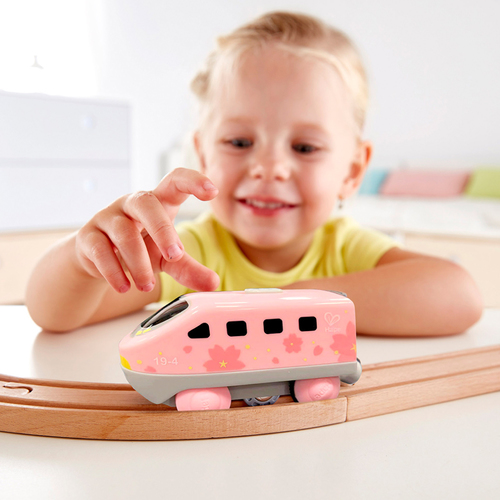 【網路限定】德國Hape 電動城市列車-4色選擇