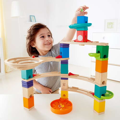 【網路限定】德國Hape 跨得瑞拉迴旋彈珠軌道遊戲組