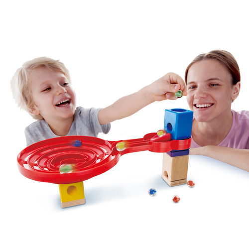 【網路限定】德國Hape 跨得瑞拉雙面螺旋軌