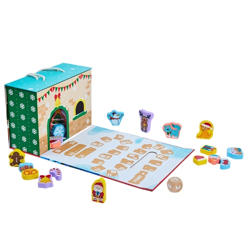 【網路限定】德國Hape 聖誕驚喜倒數曆-經典桌遊(早鳥預購商品,預計11/5陸續出貨)