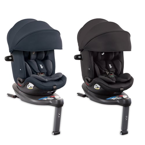 【涼夏育兒省】Fluri™ 輕便手推車+i-Spin Grow™ FX 0-7歲旋轉型汽座+安撫小海馬