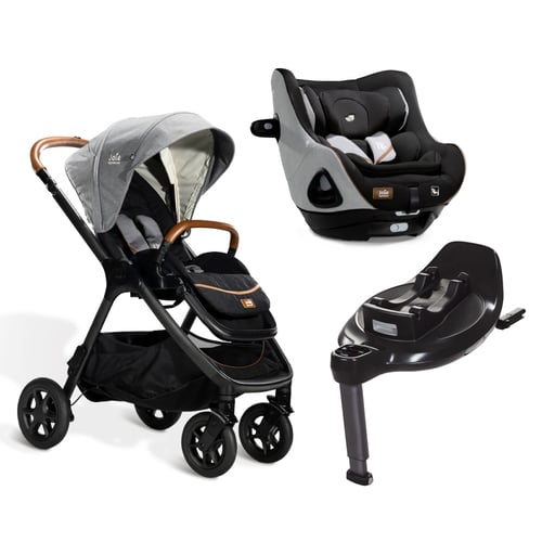 【超值組合】i-Base™ Encore 旋轉型底座+i-Harbour™ 0-4歲旋轉型汽座+finiti 豪華三合一推車