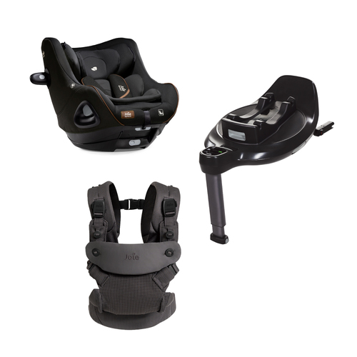 【超值組合】i-Base™ Encore 旋轉型底座+i-Harbour™ 0-4歲旋轉型汽座+savvy™ air 四合一嬰兒揹帶