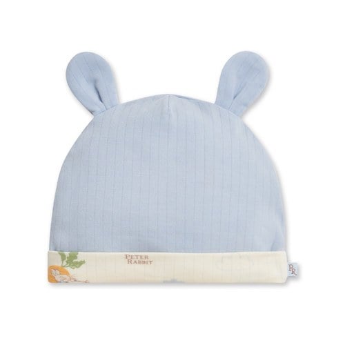 雲朵比得嬰兒帽 (熱感極潤纖維布)