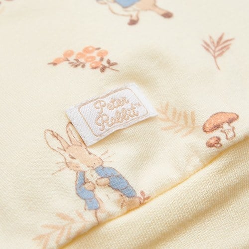 秋天童話嬰兒帽 (遠紅外線柔暖布+天絲棉)