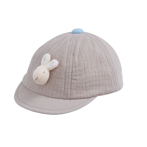 四季系列-彩色比得純棉紗布鴨舌帽