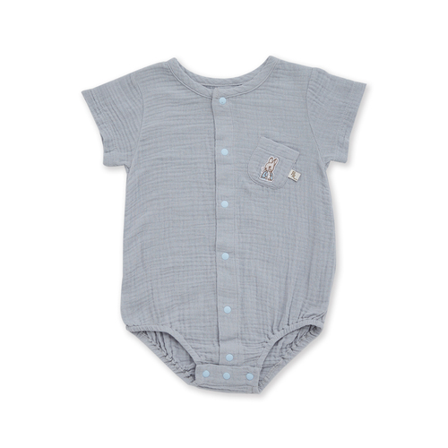 四季系列-彩色比得純棉紗布內衣兔裝